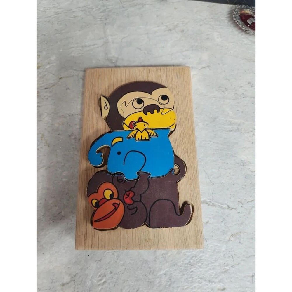 fun at the circus wooden puzzle